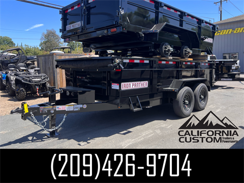 2023 Iron Panther Trailers 7x14x2 14K Dump in Acampo, California - Photo 1