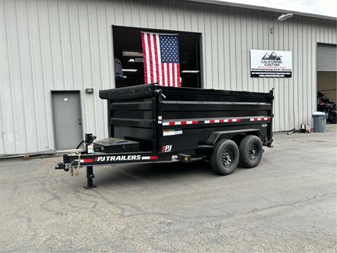2024 PJ Trailers 83 in. Low-Pro High Side Dump (DM) 12 ft. in Acampo, California - Photo 2