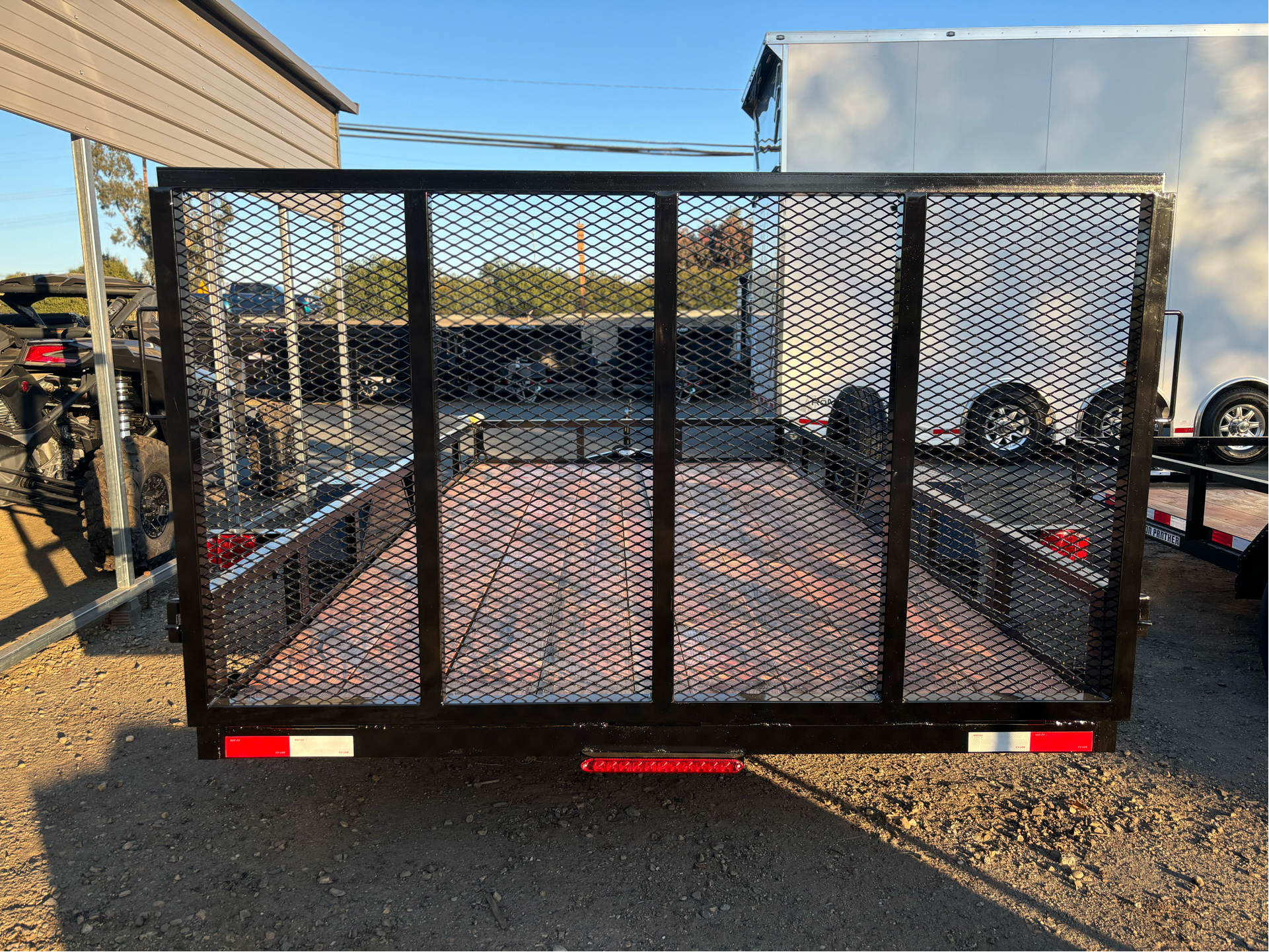 2024 Iron Panther Trailers 7x14 SINGLE AXLE UTILITY UT508 3K in Acampo, California - Photo 9