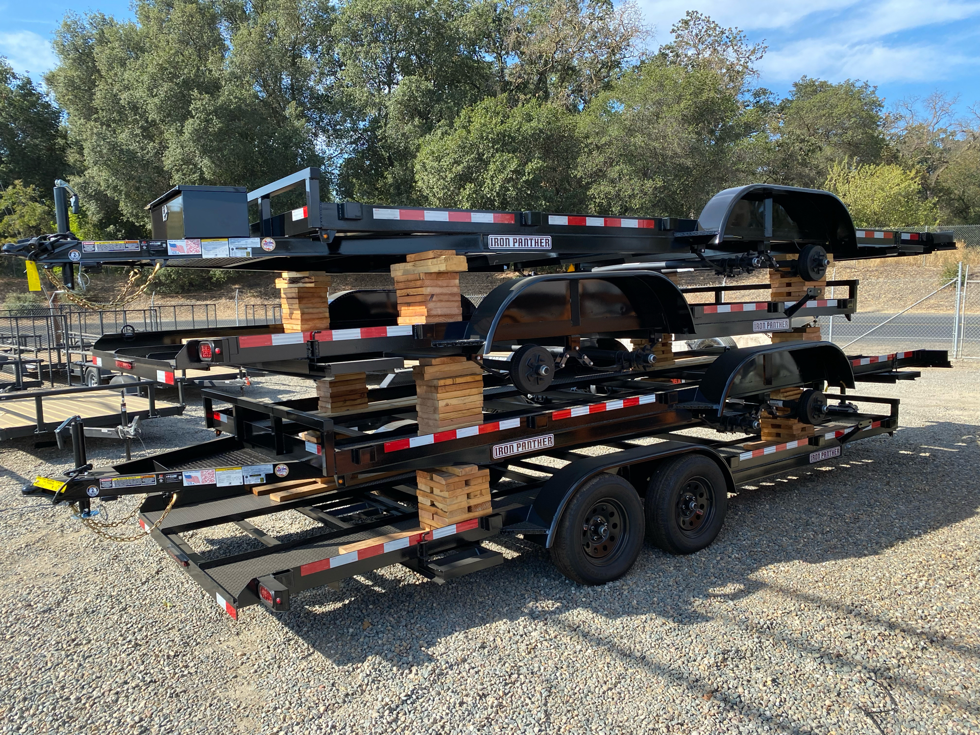 2023 Iron Panther Trailers 7' x 20' 7K ECONO in Acampo, California