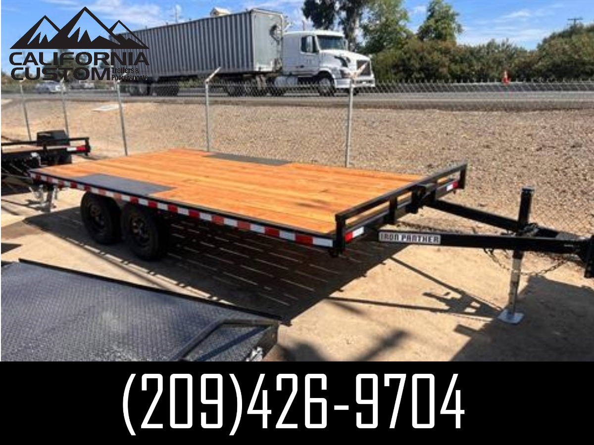 2024 Iron Panther Trailers ET191 8.5x16 7K DECKOVER in Acampo, California - Photo 1