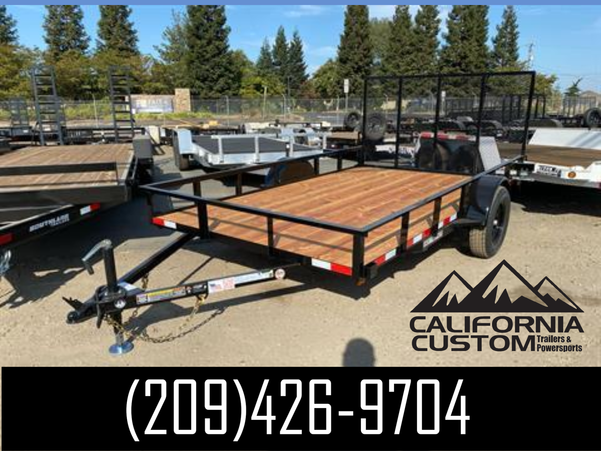 2023 Iron Panther Trailers 7' x 12' 3K SUT in Acampo, California - Photo 1