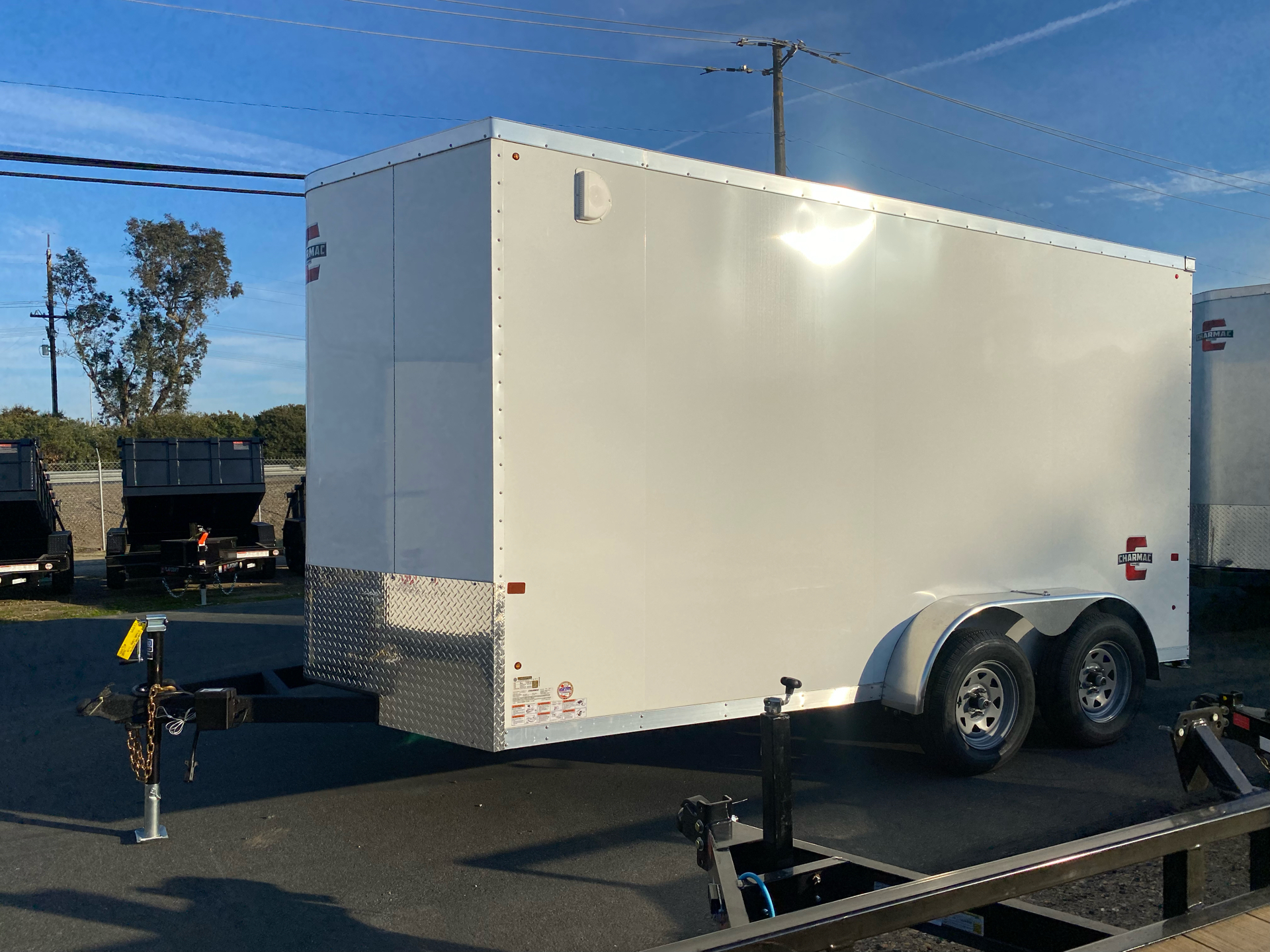 2022 Charmac Trailers 7' x 14' Stealth V-Nose Cargo in Acampo, California - Photo 1