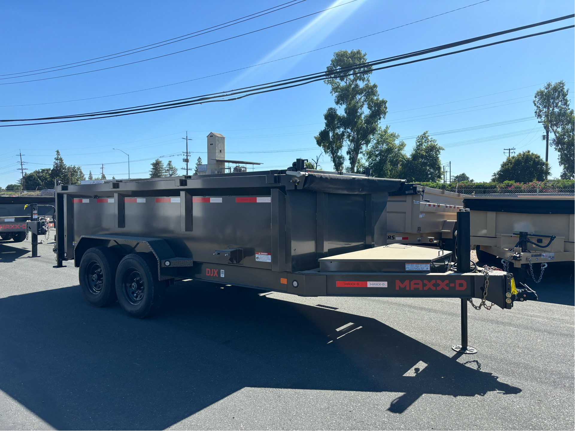 2024 MAXX-D Trailers 7x14x3 DUMP DJX 14K in Acampo, California - Photo 3