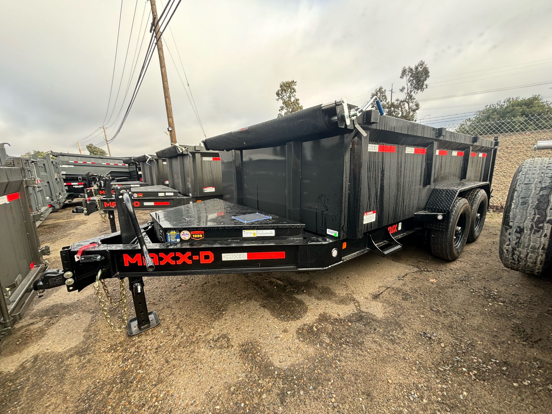 2024 MAXX-D Trailers 7x14x3 DUMP DJX 14K in Acampo, California - Photo 2