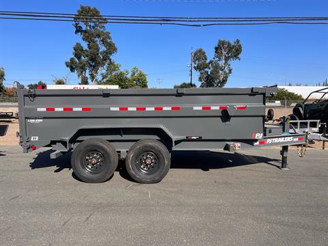 2024 PJ Trailers 83 in. Low Profile Dump Pro with 8k Axles (DX) 14ft in Acampo, California - Photo 3