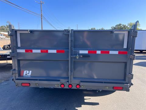 2024 PJ Trailers 83 in. Low Profile Dump Pro with 8k Axles (DX) 14ft in Acampo, California - Photo 14