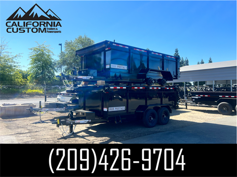 2023 Iron Panther Trailers 7x14x3 14K DUMP in Acampo, California - Photo 1