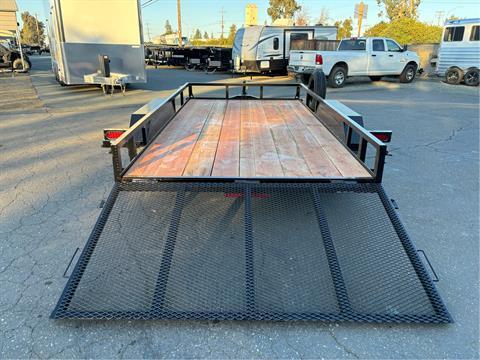 2024 Iron Panther Trailers 7x14 TANDEM AXLE UTILITY UT246 7K in Acampo, California - Photo 8