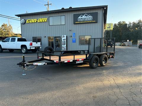 2024 Iron Panther Trailers 7x14 TANDEM AXLE UTILITY UT246 7K in Acampo, California - Photo 10