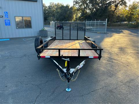 2024 Iron Panther Trailers 7x14 TANDEM AXLE UTILITY UT246 7K in Acampo, California - Photo 11