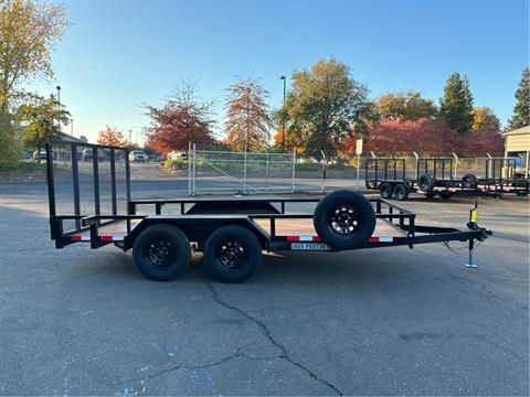 2024 Iron Panther Trailers 7x14 TANDEM AXLE UTILITY UT246 7K in Acampo, California - Photo 12