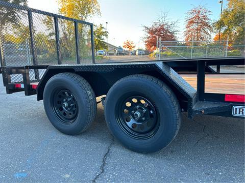 2024 Iron Panther Trailers 7x14 TANDEM AXLE UTILITY UT246 7K in Acampo, California - Photo 14