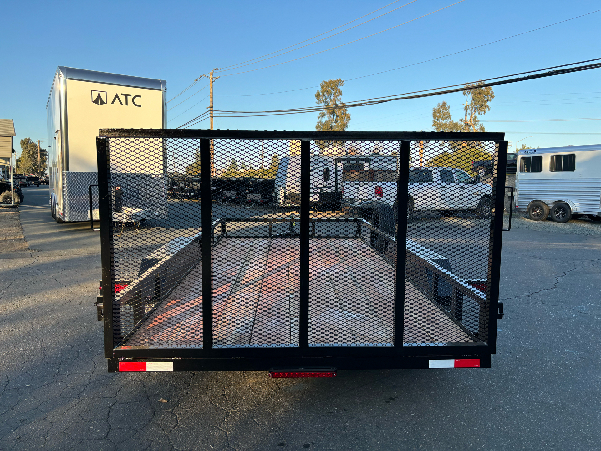 2024 Iron Panther Trailers 7x14 TANDEM AXLE UTILITY UT246 7K in Acampo, California - Photo 17