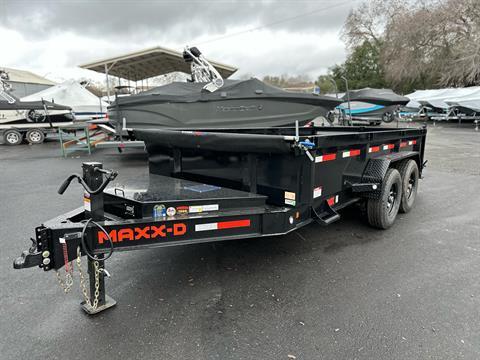 2024 MAXX-D TRAILERS 7x14x2 DUMP DJX 14K in Rocklin, California