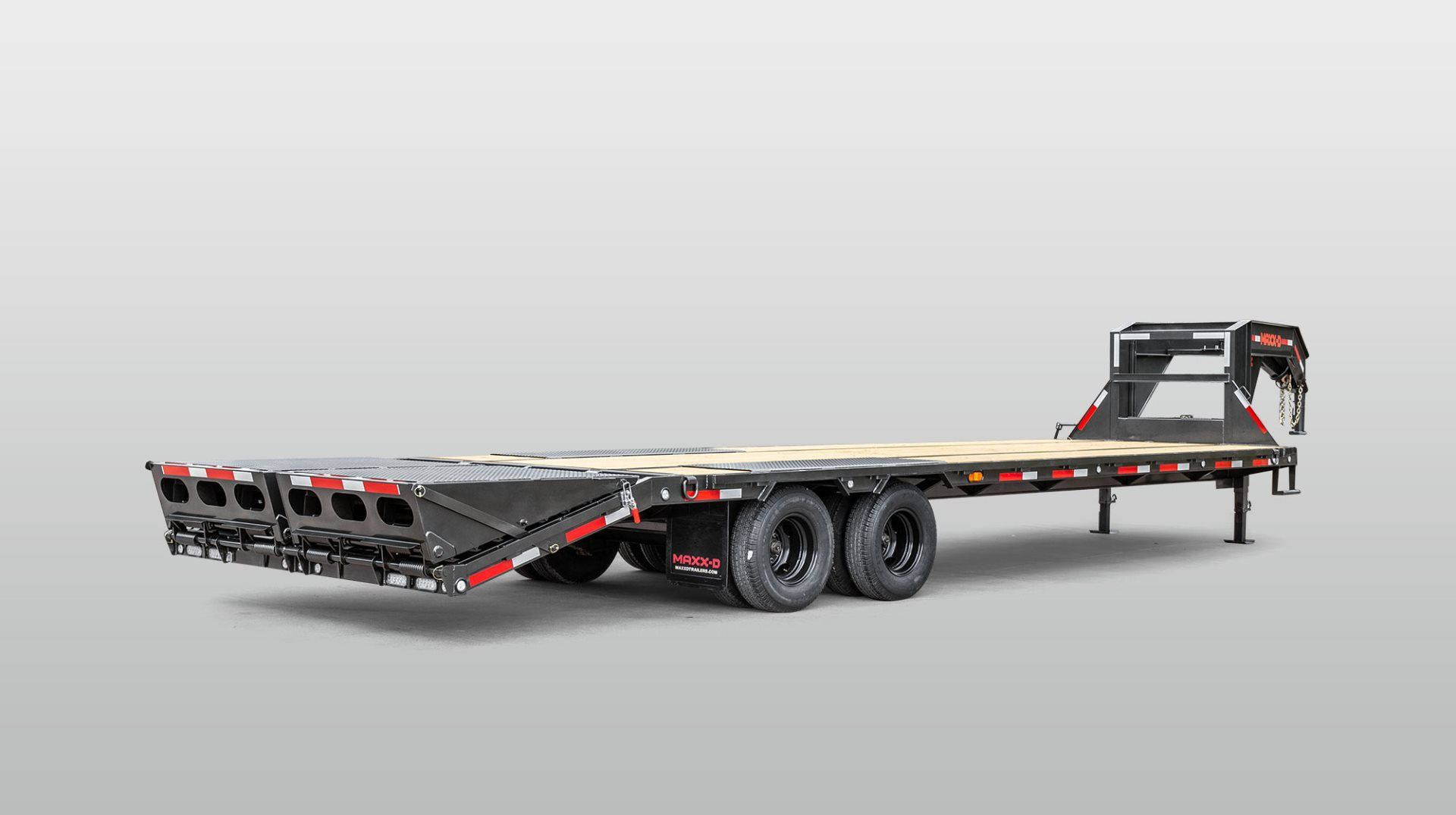 2022 MAXX-D TRAILERS 35' X 102" - LOW PRO TANDEM DUAL FLATBED GN in Merced, California - Photo 18