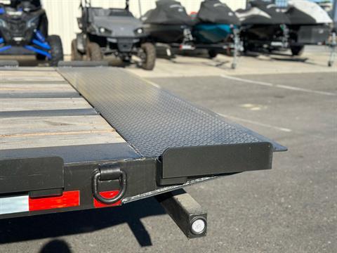 2022 MAXX-D TRAILERS 35' X 102" - LOW PRO TANDEM DUAL FLATBED GN in Merced, California - Photo 9