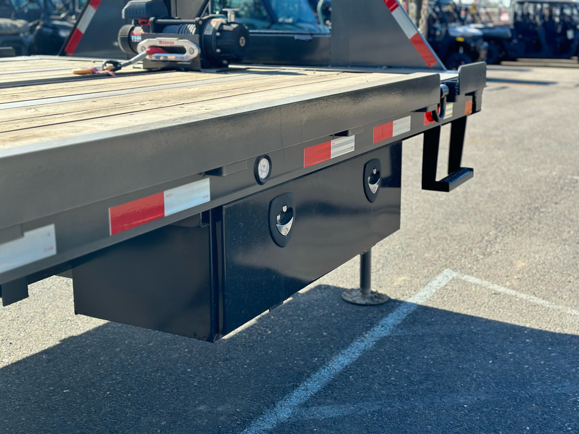 2022 MAXX-D TRAILERS 35' X 102" - LOW PRO TANDEM DUAL FLATBED GN in Merced, California - Photo 16