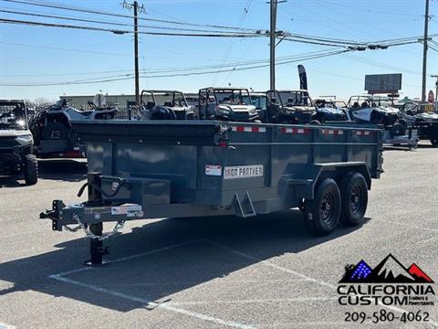 2024 Iron Panther Trailers 7X14X2 - 14K SH DUMP DT278 in Merced, California - Photo 1