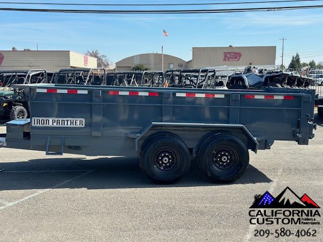 2024 Iron Panther Trailers 7X14X2 - 14K SH DUMP DT278 in Merced, California - Photo 2