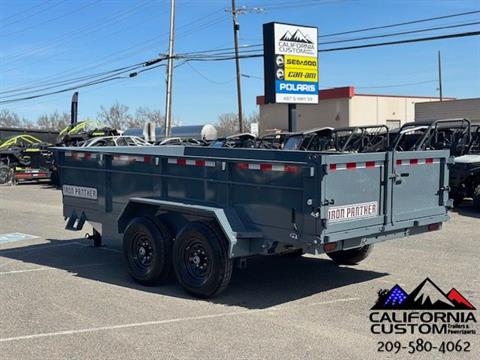 2024 Iron Panther Trailers 7X14X2 - 14K SH DUMP DT278 in Merced, California - Photo 3