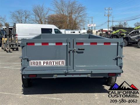 2024 Iron Panther Trailers 7X14X2 - 14K SH DUMP DT278 in Merced, California - Photo 4