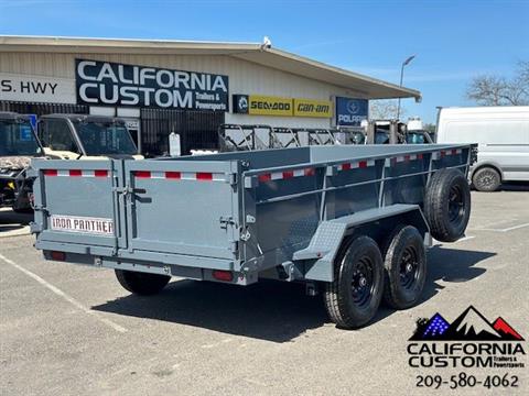 2024 Iron Panther Trailers 7X14X2 - 14K SH DUMP DT278 in Merced, California - Photo 5