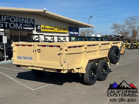 2024 Iron Panther Trailers 7X14X2 - 14K SH DUMP DT278 in Merced, California - Photo 4
