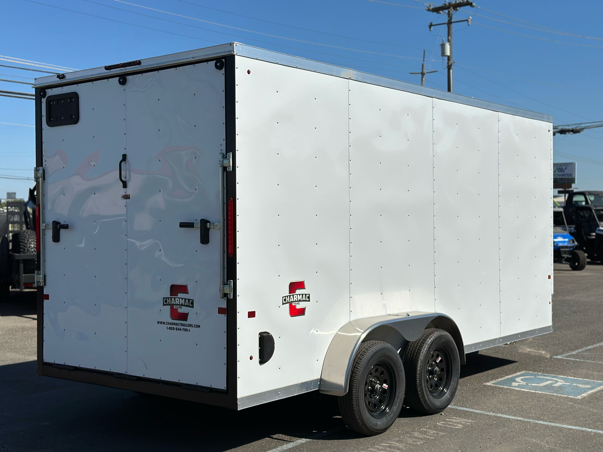 2024 Charmac Trailers 7X16 - TA ATLAS CARGO in Merced, California - Photo 5