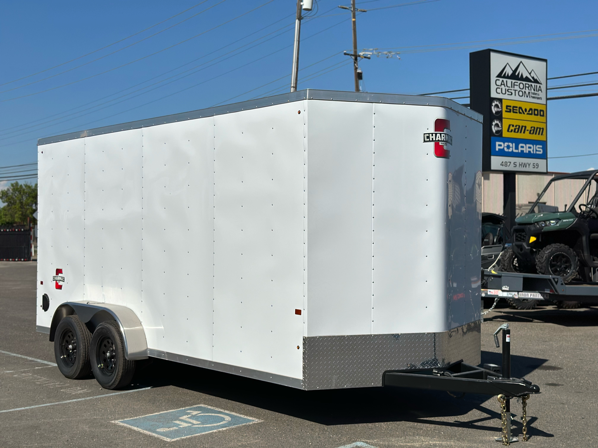 2024 Charmac Trailers 7X16 - TA ATLAS CARGO in Merced, California - Photo 7