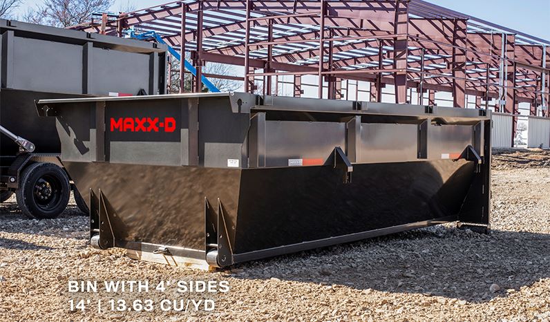 2022 MAXX-D TRAILERS 4' ROLL-OFF DUMP BIN ONLY in Merced, California