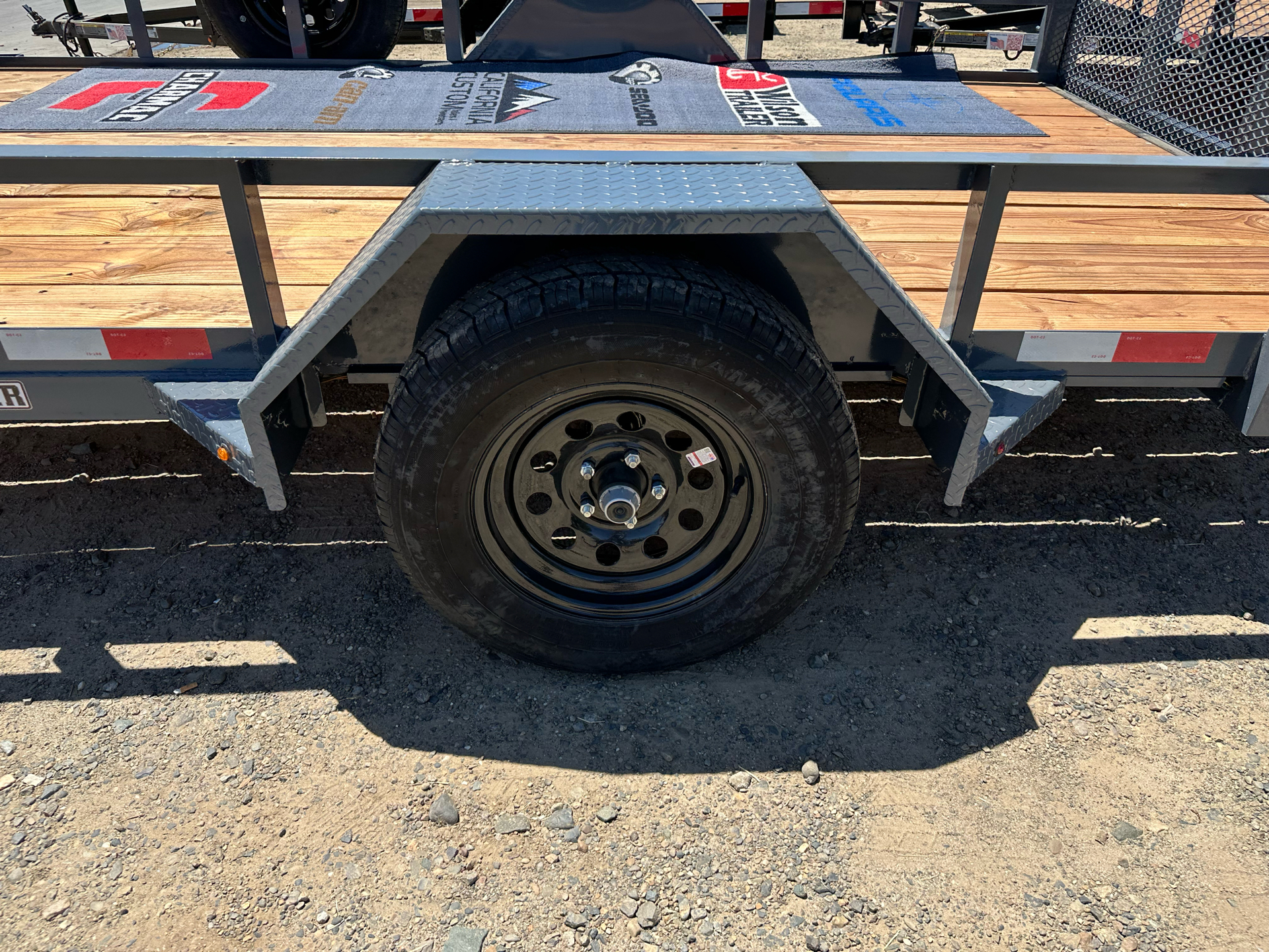 2024 Iron Panther Trailers 7X12 - 3K SA UTILITY UT184 in Merced, California - Photo 3