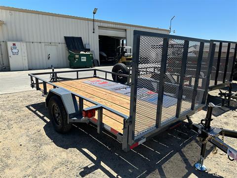 2024 Iron Panther Trailers 7X12 - 3K SA UTILITY UT184 in Merced, California - Photo 4