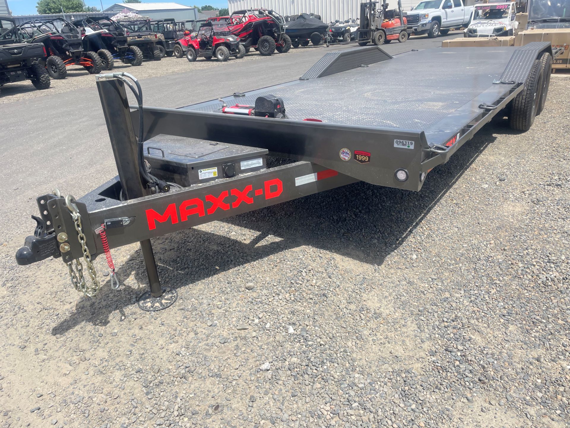 2022 MAXX-D TRAILERS 24' X 102" - 14K CHANNEL POWER TILT in Merced, California - Photo 1