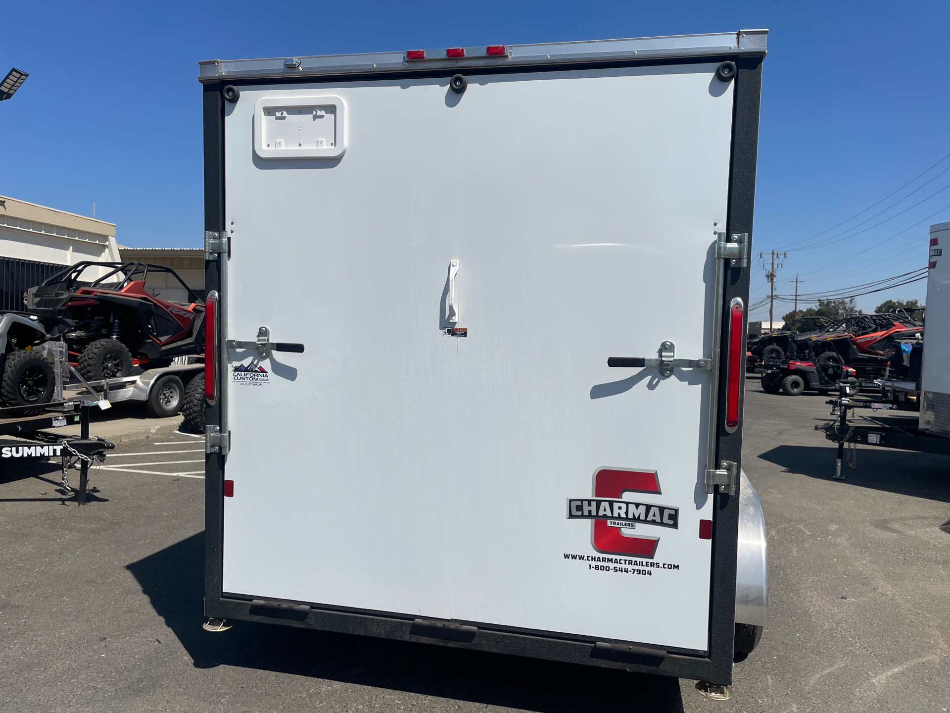 2022 Charmac Trailers 7' X 14' STEALTH CARGO V-NOSE in Merced, California - Photo 7