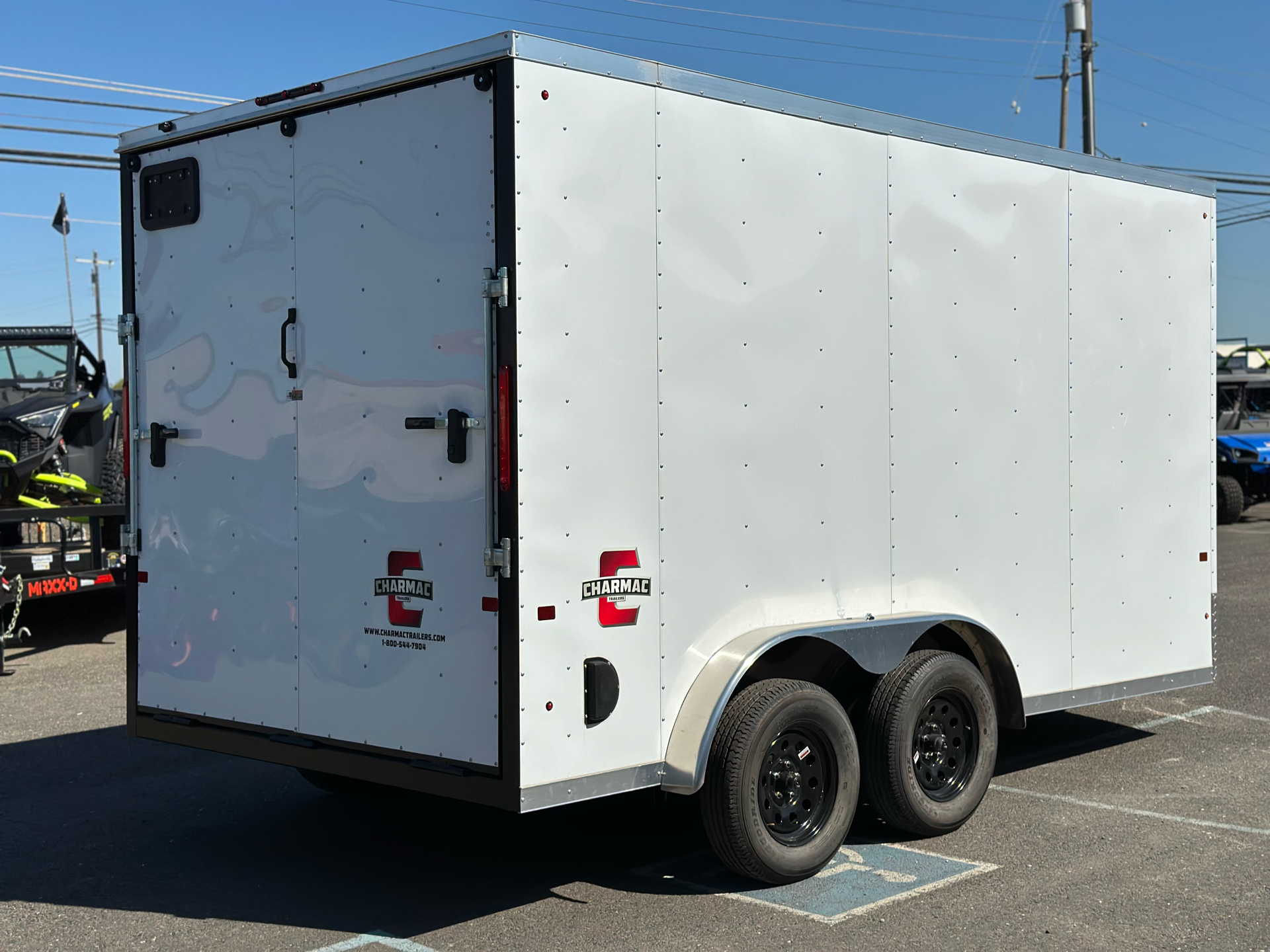 2024 Charmac Trailers 7.5X14 - TA ATLAS CARGO in Merced, California - Photo 5