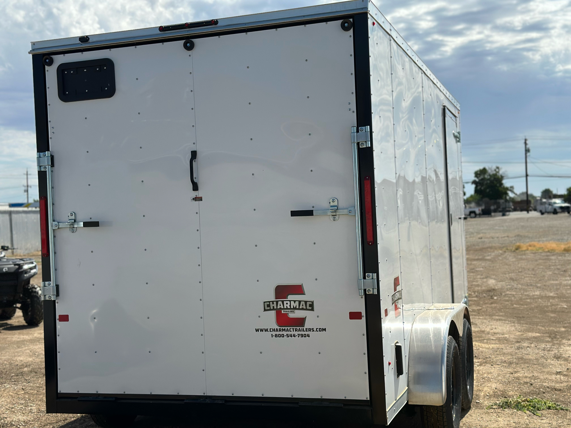 2024 Charmac Trailers 7X14 - 7K TA V-NOSE ATLAS CARGO in Merced, California - Photo 5