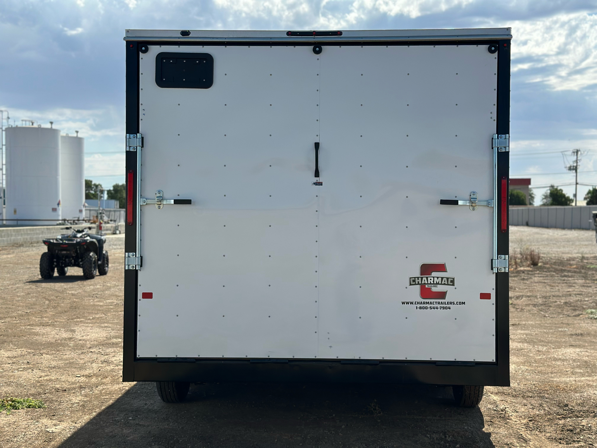 2024 Charmac Trailers 8.5X16 - 7K TA V-NOSE ATLAS CARGO in Merced, California - Photo 4