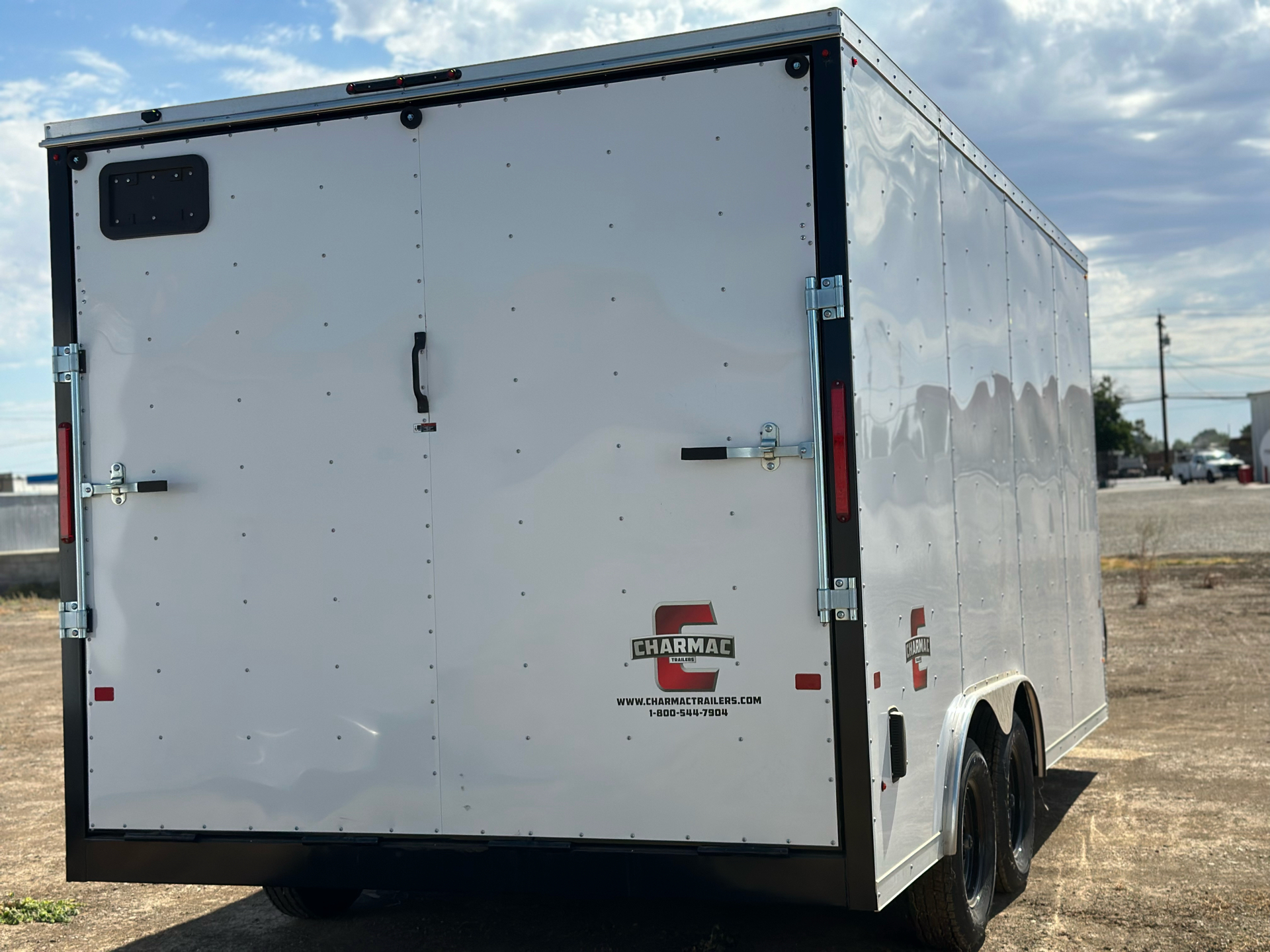 2024 Charmac Trailers 8.5X16 - 7K TA V-NOSE ATLAS CARGO in Merced, California - Photo 5