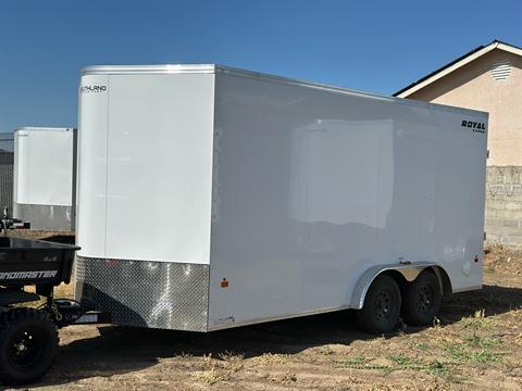 2024 Southland Trailer Corp 7X16 - 7K TA V-NOSE ENCLOSED CARGO LCHT35 in Merced, California - Photo 1
