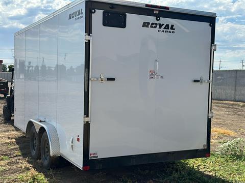 2024 Southland Trailer Corp 7X16 - 7K TA V-NOSE ENCLOSED CARGO LCHT35 in Merced, California - Photo 3