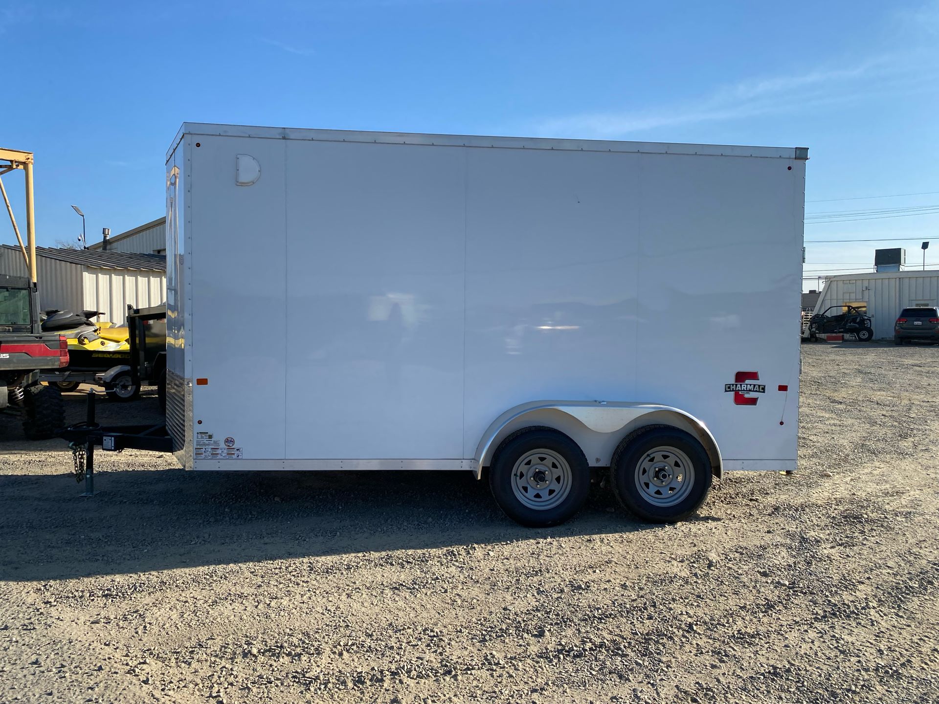 2023 Charmac Trailers 7' X 14' - STEALTH CARGO V-NOSE in Merced, California - Photo 1