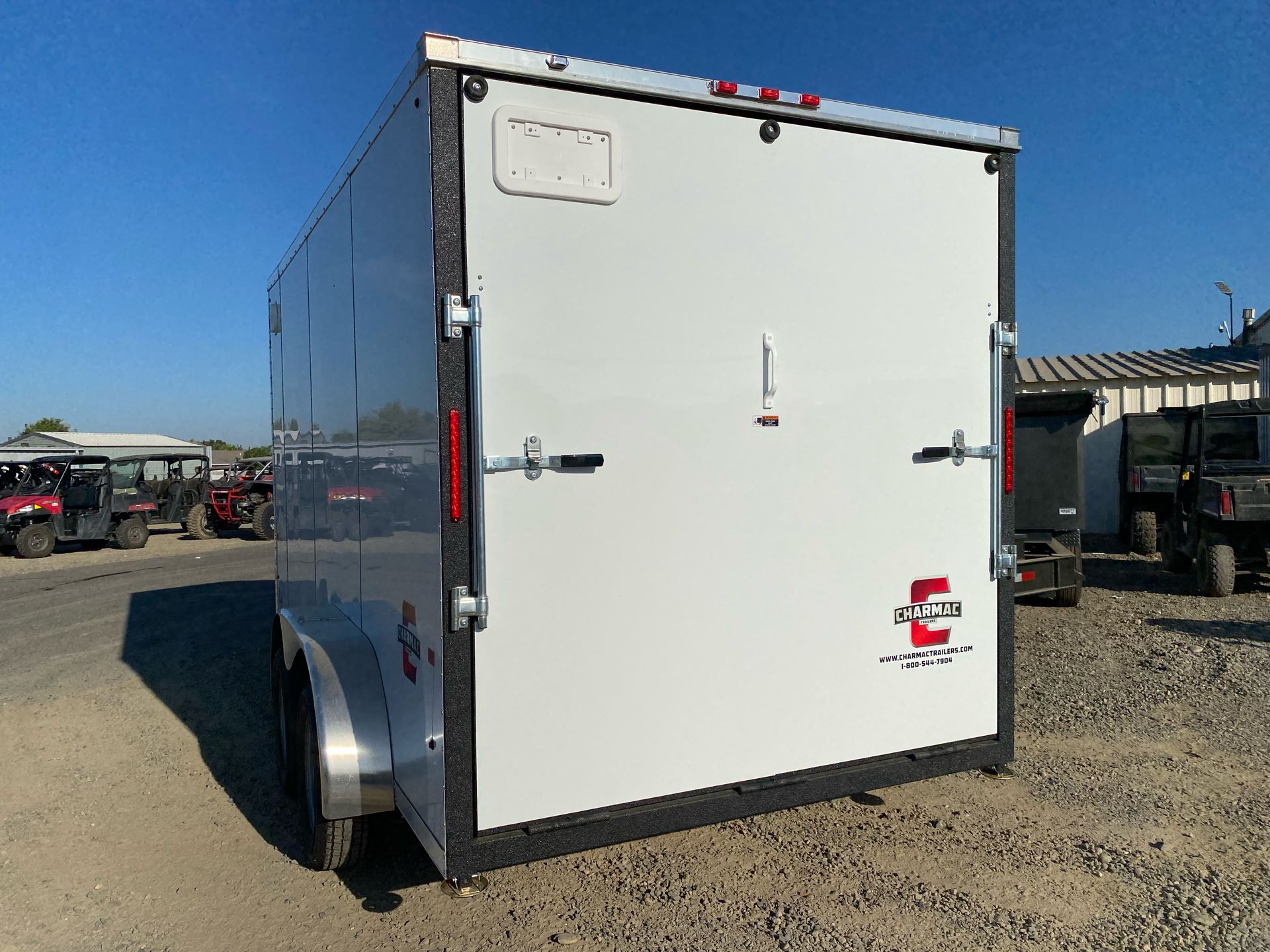 2023 Charmac Trailers 7' X 14' - STEALTH CARGO V-NOSE in Merced, California - Photo 3