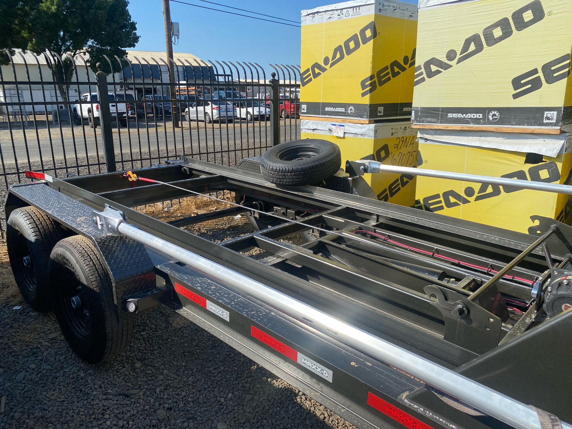 2023 MAXX-D TRAILERS 14' X 83" - 14K GN ROLL OFF TRAILER ONLY** in Merced, California - Photo 3