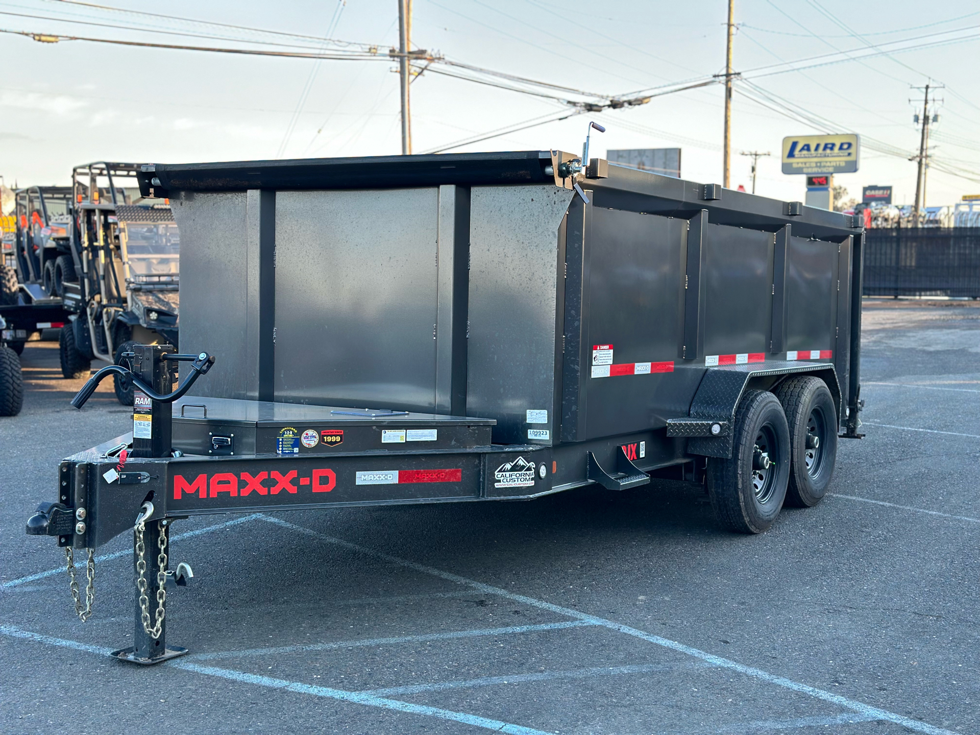 2024 MAXX-D TRAILERS 7X14X4 - 14K DUMP DJX in Merced, California - Photo 1