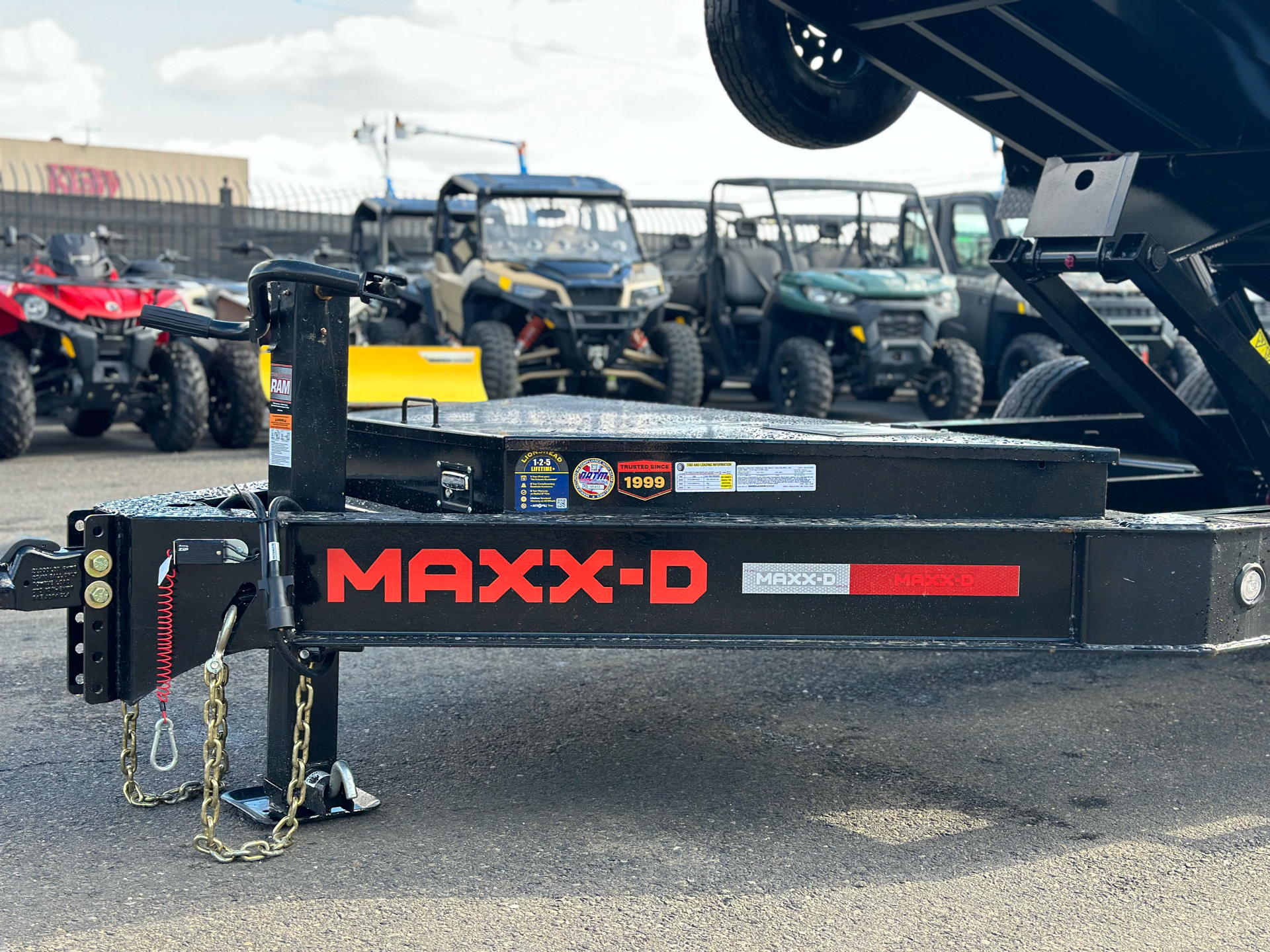 2024 MAXX-D TRAILERS 7X14X4 - 14K DUMP DJX in Merced, California - Photo 13