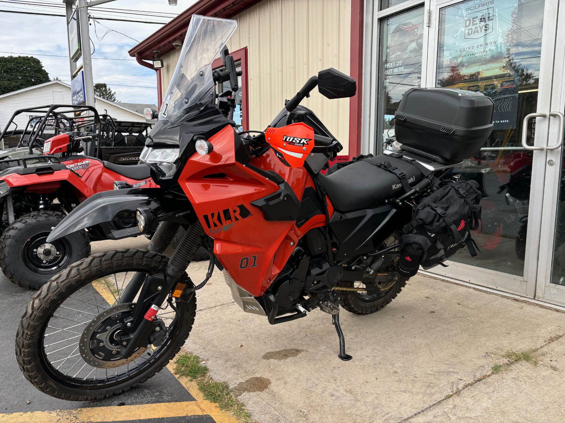 2022 Kawasaki KLR 650 Traveler ABS in Jamestown, New York - Photo 2