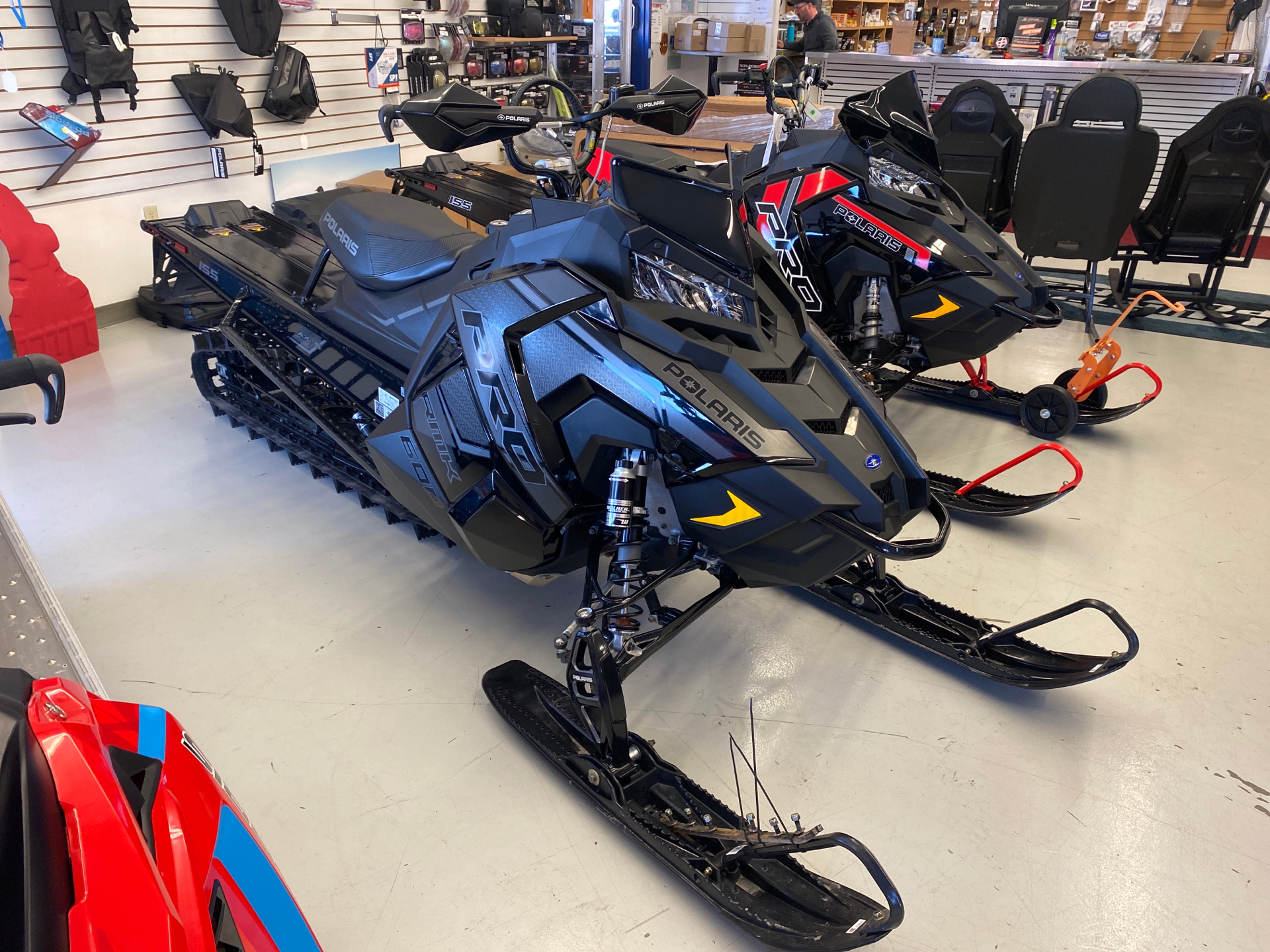 Used Polaris 600 Pro Rmk 155 Sc Snowmobiles In Seeley Lake Mt Us054 Black Pearl