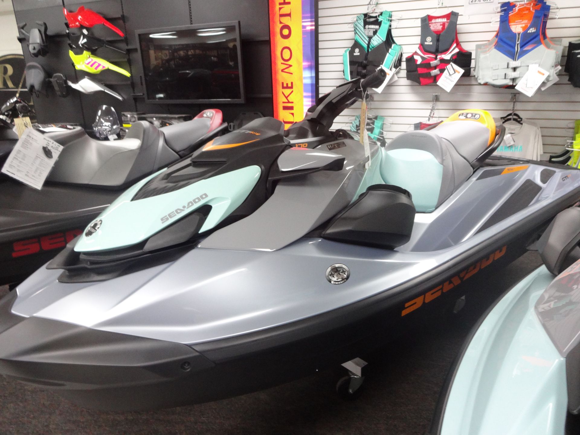 2024 Sea-Doo GTI SE 130 iBR iDF + Sound System in Zulu, Indiana - Photo 1