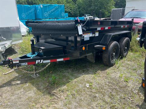 2022 PJ Trailers 72 in. Tandem Axle Dump (D3) 10 ft. in Saint Johnsbury, Vermont - Photo 1